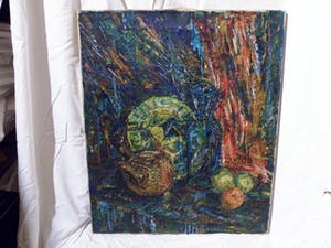 Riemko Holtrop - Expressionistisch stilleven kopen? Bied vanaf 79!