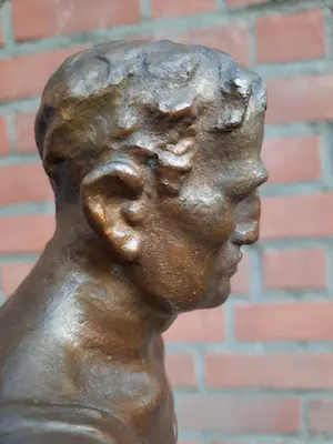 Brons (Onbekend) - Monogram P, bronsgieterij W. Füssel Berlin. kopen? Bied vanaf 300!