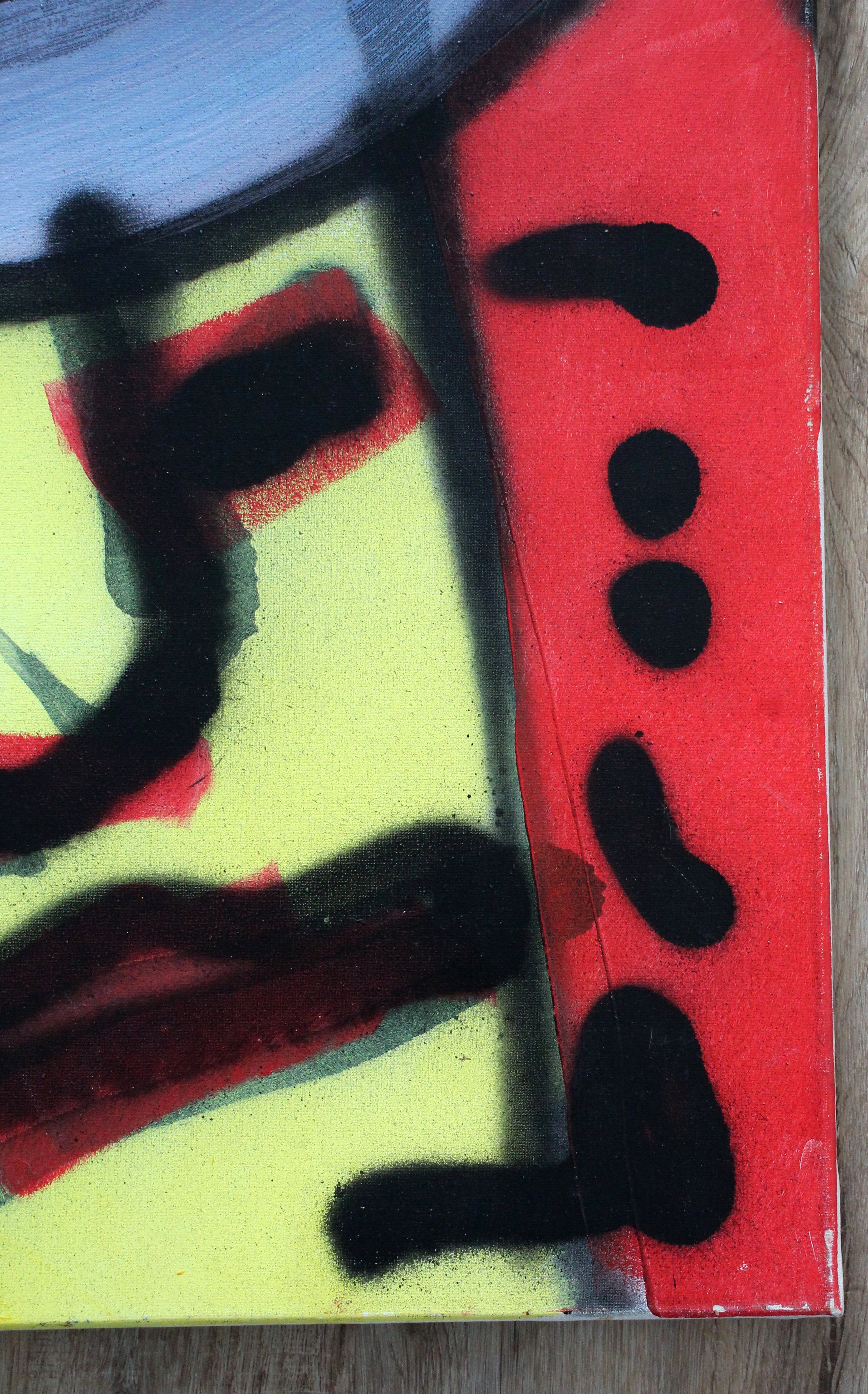 Herman Brood - acryl op linnen - 1995 kopen? Bied vanaf 1495!