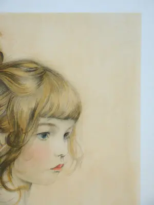 Walter Sauer - Portret van Nicole - 1930 - Heliogravure, gesigneerd en gedateerd kopen? Bied vanaf 100!