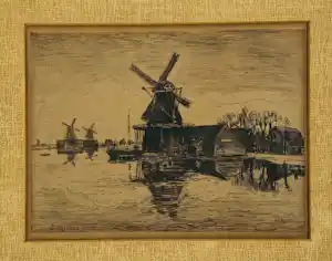 Buy Waalko Jans Dingemans (sr.) - Molens aan het water? Bid from 50!
