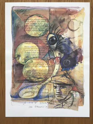 Jan Vanriet - 2 originele litho's - 1987 - Gesigneerd kopen? Bied vanaf 45!