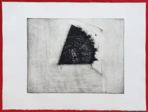 Guillaume Le Roy - Abstracte compositie, aquatint ets kopen? Bied vanaf 60!