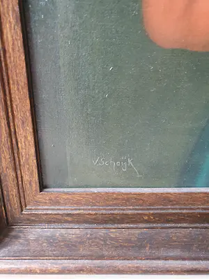 Sjef van Schaijk - portret van dame kopen? Bied vanaf 500!