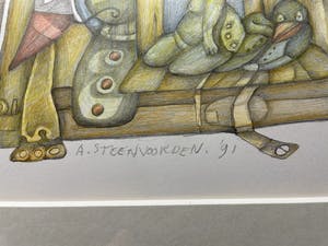 Ab Steenvoorden - Zonder titel kopen? Bied vanaf 75!