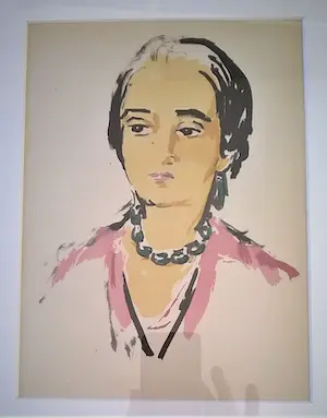 Kees van Dongen - pochoir - Tete de femme kopen? Bied vanaf 240!