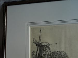 Theo Beerendonk - Rembrandt Harmensz van Rijn – ets, De Molen - De Omval - 1641 kopen? Bied vanaf 100!