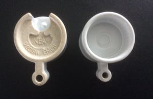 Niet of onleesbaar gesigneerd - EHLEN JOHANSSON - Twaalf waxinelichthouders kopen? Bied vanaf 1!