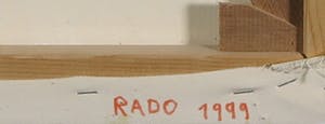 Rado Konecnik - Acryl op doek, Drie Amoebes kopen? Bied vanaf 1!