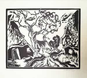 Arie Zuidersma - Drents landschap verkocht voor € 55!