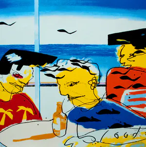 Herman Brood - zeefdruk: Cruise (laatste exemplaar!) kopen? Bied vanaf 550!