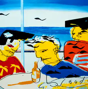 Herman Brood - zeefdruk: Cruise (laatste exemplaar!) verkocht voor € 550!