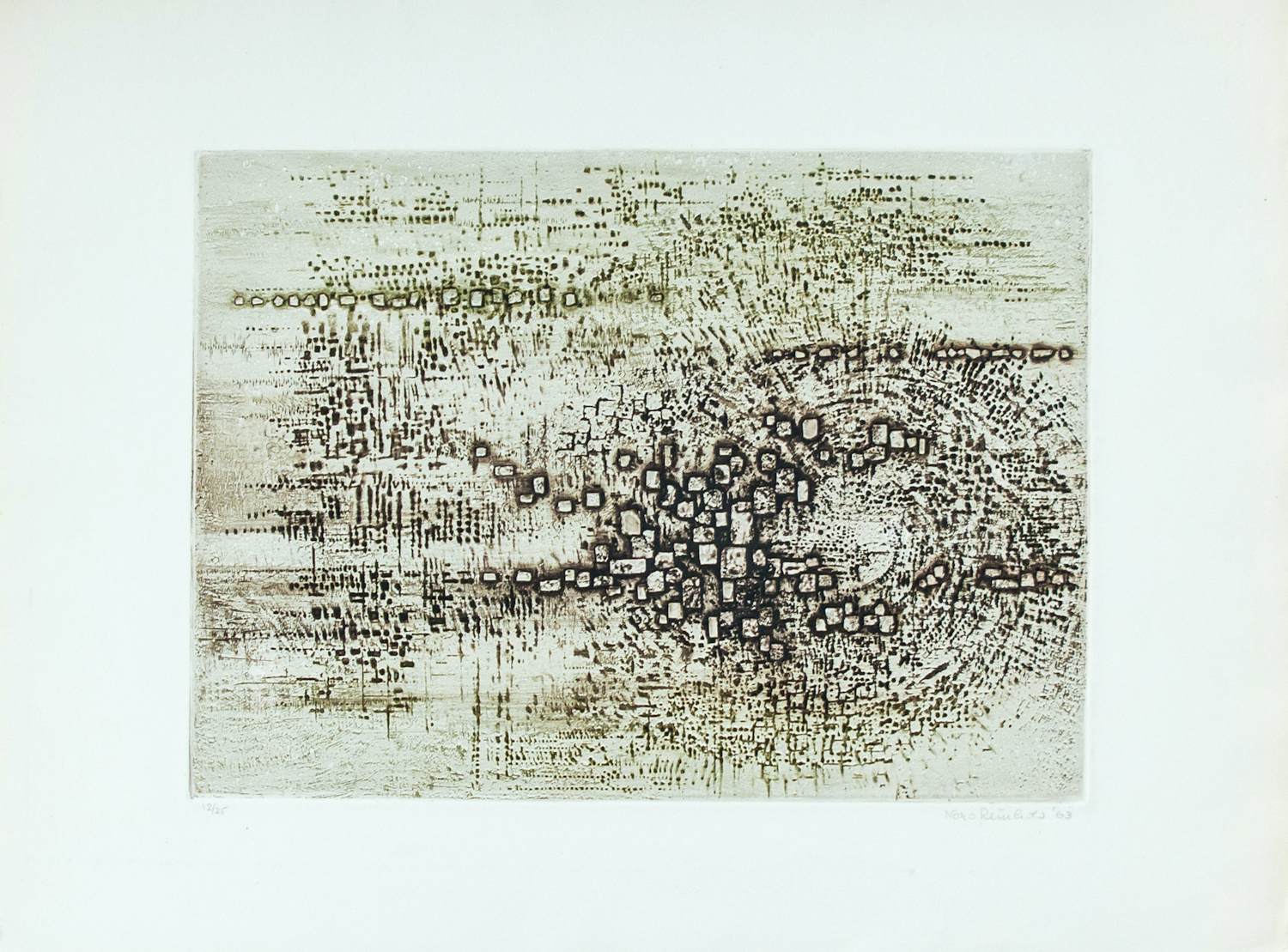 Nono Reinhold - Paysage indéfini verkocht voor € 40!