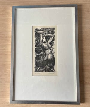 Gerard Gaudaen - Naakte Zeemeermin Gesigneerd kopen? Bied vanaf 65!