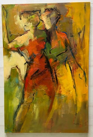 Maria de Vries - 2-luik, staande silhouetten kopen? Bied vanaf 250!