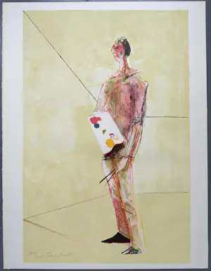 Constant - De Schilder - gesigneerde litho - ingelijst kopen? Bied vanaf 299!