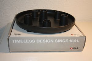 Iittala - Allas, gietijzer ronde kandelaar kopen? Bied vanaf 30!