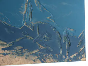 Fon Klement - 2-luik van hardboard drukplaten, ‘Accroissement’ – ca. 1975 kopen? Bied vanaf 50!