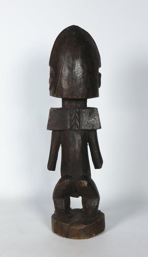 Luba - Houten vruchtbaarheidsbeeld met vierkante schouders kopen? Bied vanaf 1!