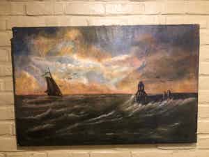 Louis Artan - Marine verkocht voor € 1!