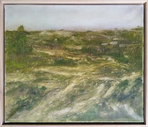 An Biesiot - (1919-2006) Beer Sheva na regen Israël - ingelijst olieverfwerk kopen? Bied vanaf 35!