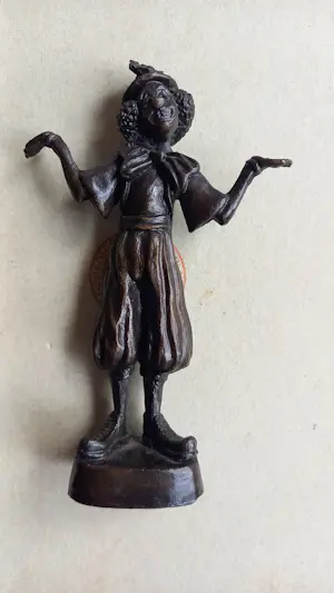 Janneke Ros - Beeld brons clown kopen? Bied vanaf 25!
