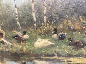 Constant Artz - Eenden aan de waterkant kopen? Bied vanaf 750!