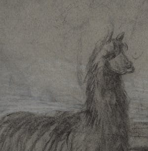 Carel Willink - Lama’s in Landschap 1954 kopen? Bied vanaf 400!