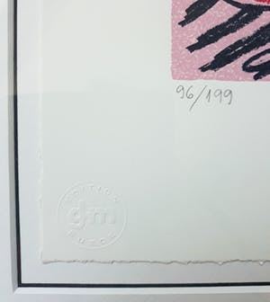 Corneille - Allegro, zeefdruk (mooi ingelijst) kopen? Bied vanaf 1!