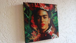 Peter Donkersloot - Peter Donkersloot - Frida Kahlo 30X30 kopen? Bied vanaf 75!