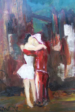 Paul Permeke - Pierrot en Ballerina kopen? Bied vanaf 500!