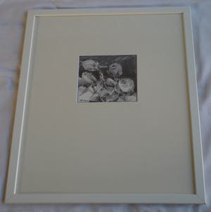 Fon Klement - Ingelijste tekening , Bloemstilleven met Rozen II - 2000 kopen? Bied vanaf 100!