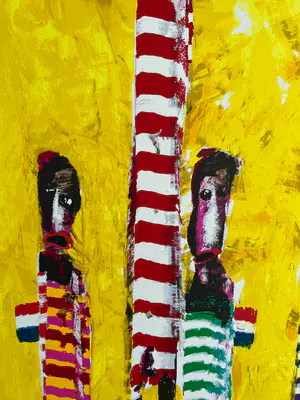 Willem van Scheijndel - handgesigneerde zeefdruk | 'Moeders met kinderen' | 1993 kopen? Bied vanaf 1!