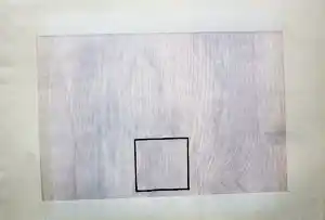 Cees Andriessen - Zeefdruk op transparant papier: "lijn en vlak" - 1977 verkocht voor € 45!