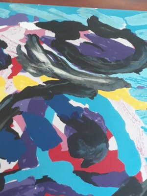 Karel Appel - 3 faces like clouds kopen? Bied vanaf 300!