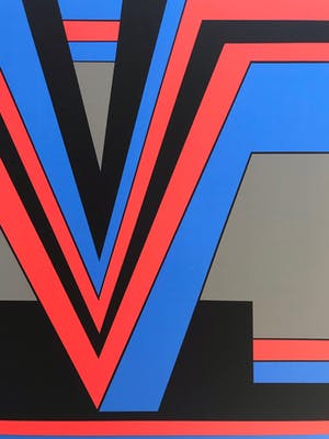 Guy Vandenbranden - Prachtige gesigneerde zeefdruk - 144/150 - 1974 - Nieuwstaat! kopen? Bied vanaf 145!