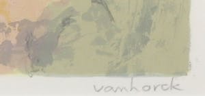 Hans Vanhorck - Litho, Meditation - Ingelijst kopen? Bied vanaf 20!