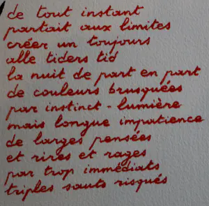 Christian Dotremont - Litho: De tot instant - 1976 kopen? Bied vanaf 1999!