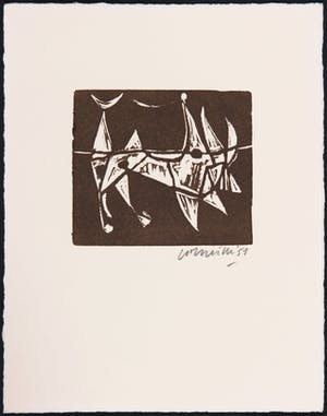 Corneille - Litho, Zonder titel kopen? Bied vanaf 100!