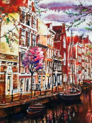 Elena Polyakova - Elena Polyakova - Een gracht in Amsterdam kopen? Bied vanaf 75!