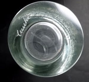 Cenedese - Gino Cenedese voor Sommerso - dikwandige kristal cylinder vaas - gesigneerd kopen? Bied vanaf 1!