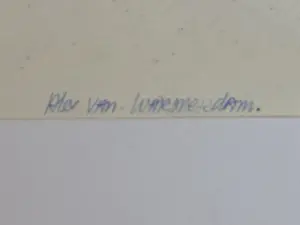 Alex van Warmerdam - Ets-nieuwjaarskaart kopen? Bied vanaf 350!