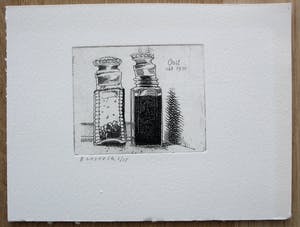 Herman Berserik - ets: Oost - 1970 - oplage slechts 15 stuks kopen? Bied vanaf 60!