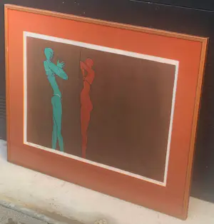 Werner Moonen - Ingelijste ets/aquatint: - 1975 kopen? Bied vanaf 115!