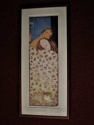 Mohaier Dariush - Virtuoos Iraans Graficus - Gesigneerde Litho - "Lui et Lei" - oplage 88/96 kopen? Bied vanaf 10!