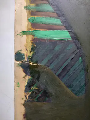 Dick Elffers - Gouache uit 1946 - Man met kind kopen? Bied vanaf 1!