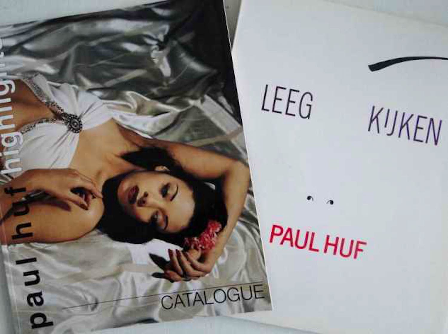 Paul Huf - Leeg kijken - Met gesigneerde opdracht aan mode-ontwerper Frans Molenaar kopen? Bied vanaf 15!