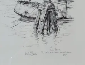 Anton Pieck - Prins Hendrikkade 1947 kopen? Bied vanaf 150!