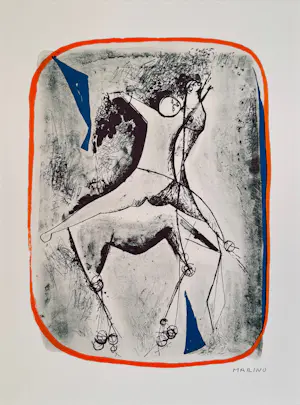 Marino Marini - Ruiter en Paard [1955] kaufen? Bieten Sie von 95!