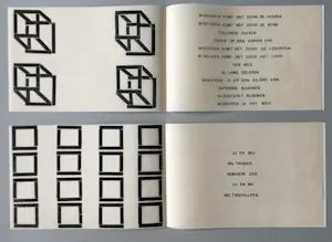 Carel Visser - ‘Heen en weer’ - 12 houtsneden en 12 gedichten van Aletta A. Samuels - 1970. kopen? Bied vanaf 425!